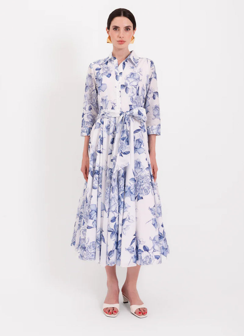 Lavi Spritz Midi Dress