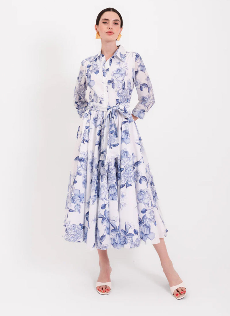 Lavi Spritz Midi Dress