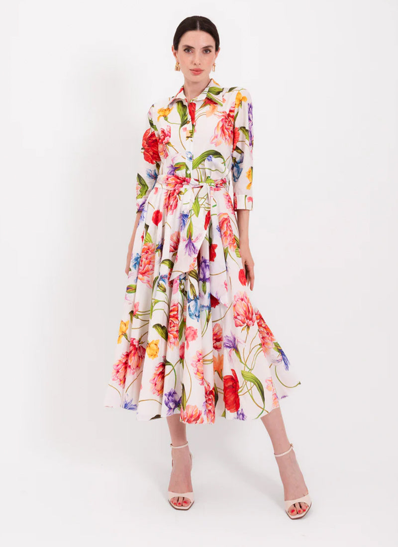 Lavi Spritz Midi Dress