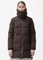 Lavia Tech Wool Rib Neck Down Jacket