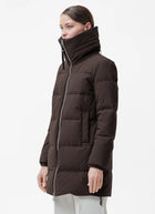 Lavia Tech Wool Rib Neck Down Jacket