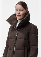 Lavia Tech Wool Rib Neck Down Jacket
