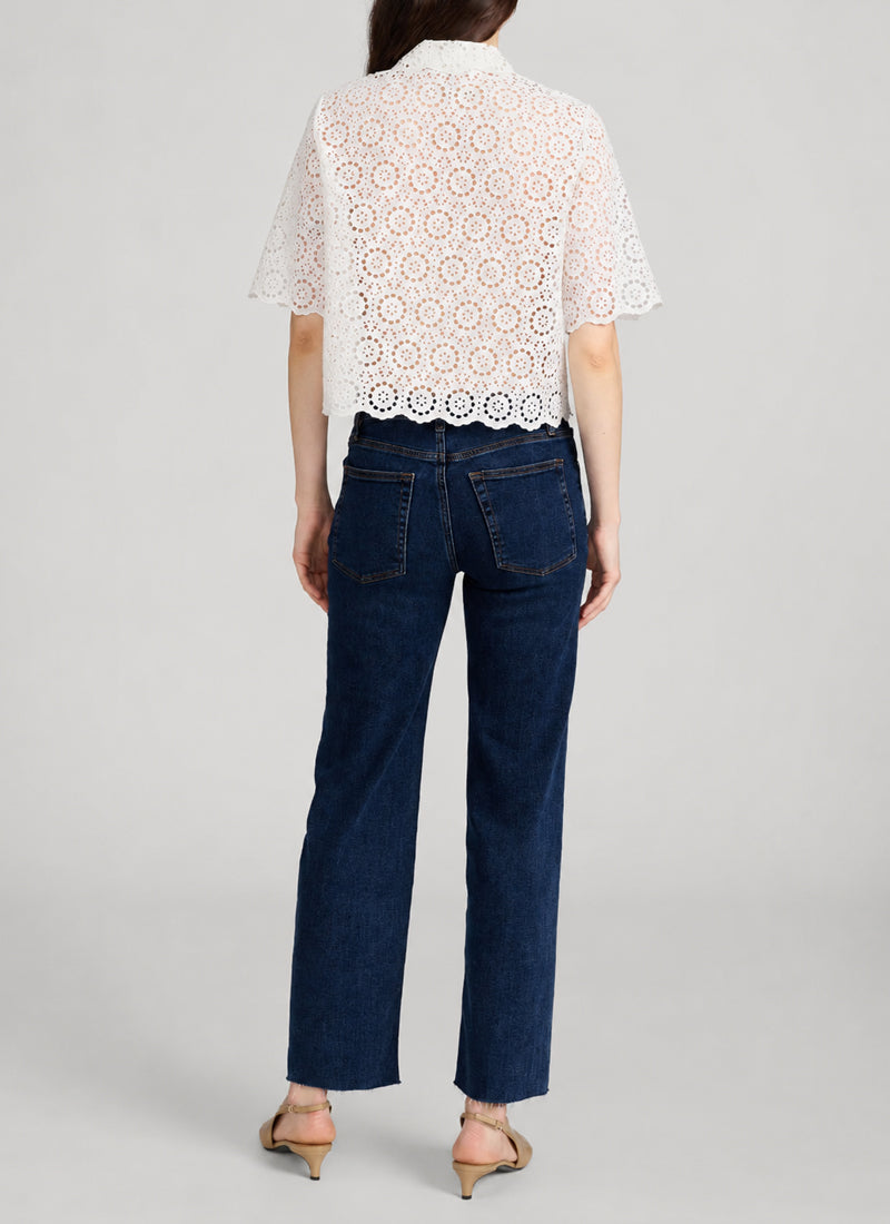 Le Sleek Straight Leg Jeans