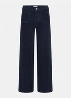 Le Slim Palazzo Modernist Pocket Corduroy Jeans
