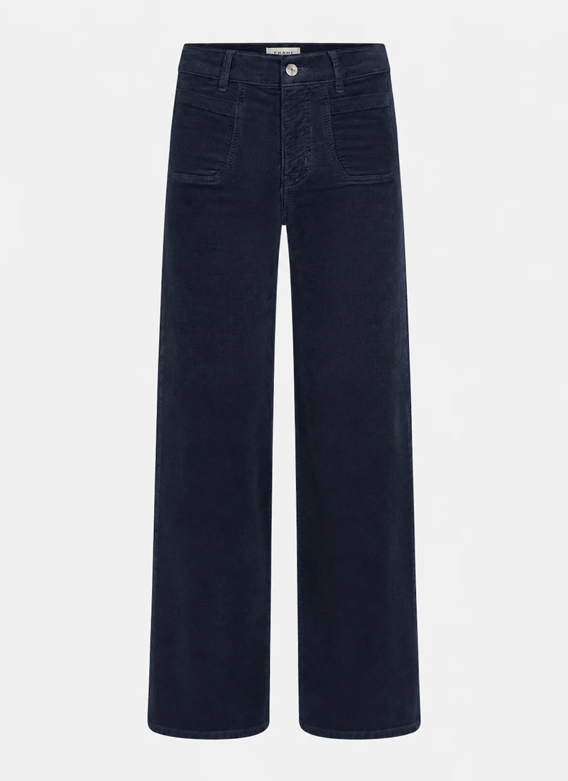 Le Slim Palazzo Modernist Pocket Corduroy Jeans