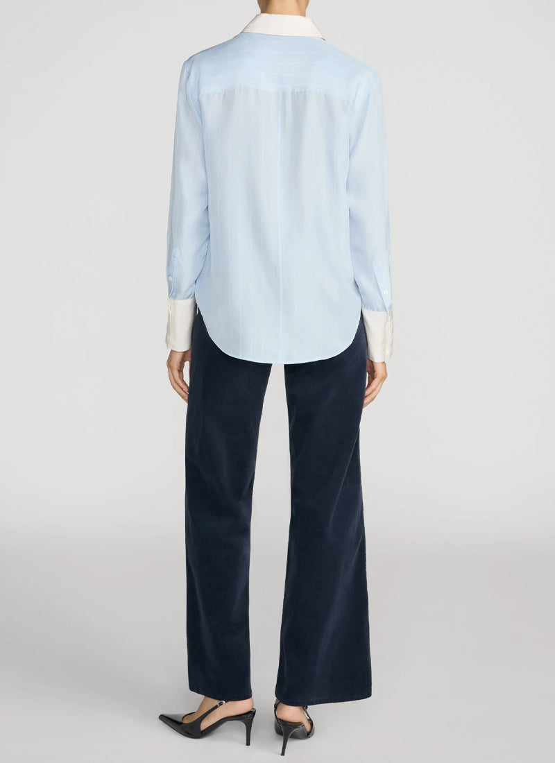 Le Slim Palazzo Modernist Pocket Corduroy Jeans