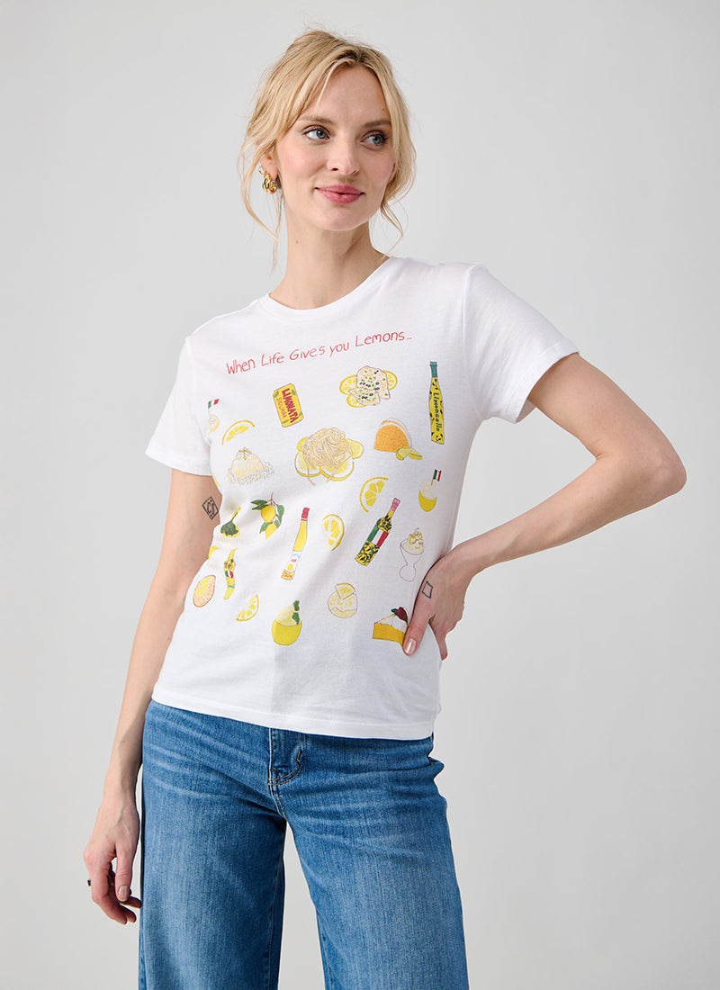 Unfortunate Portrait Lemons Crewneck T-Shirt