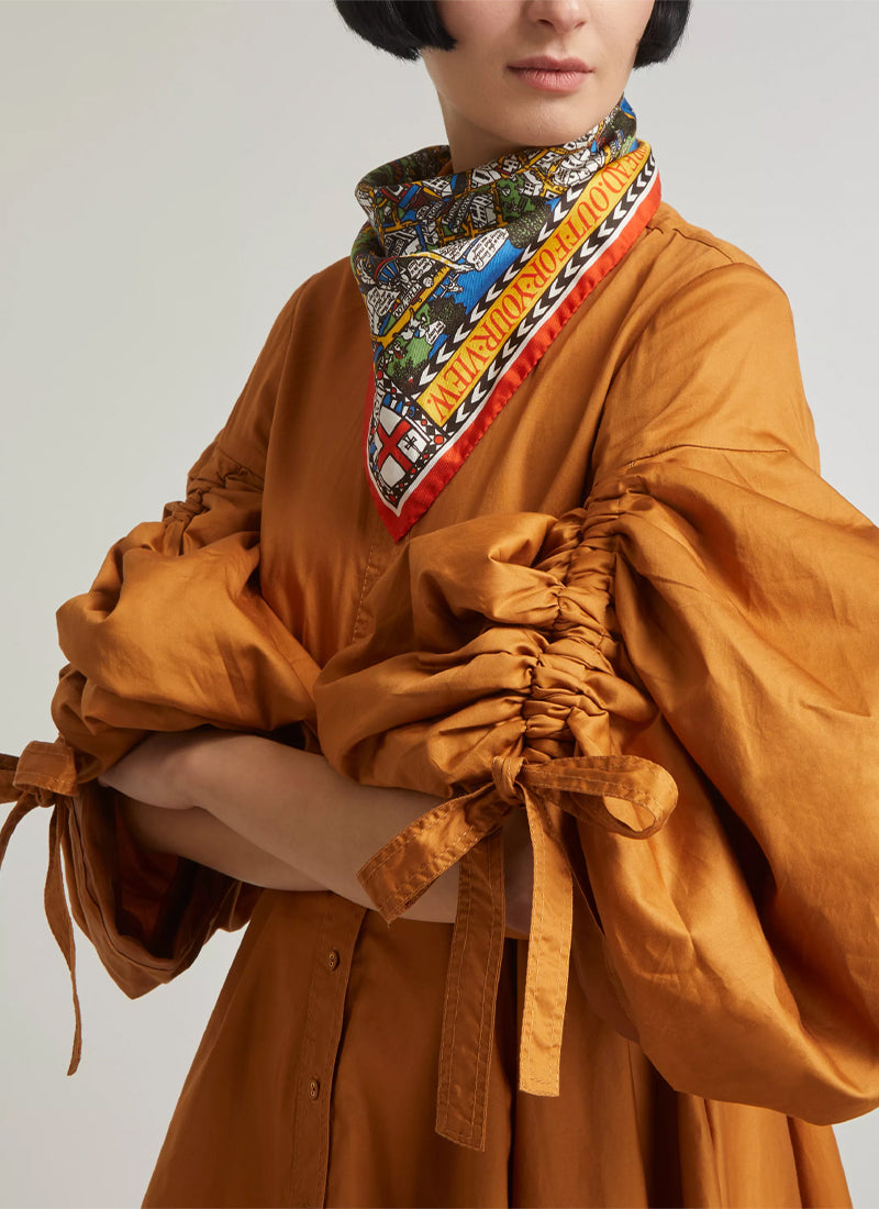 Big Smoke Silk Scarf by Liberty London at Andrews 