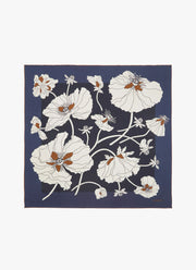 LIBERTY LONDON Fragile Blooms Silk Scarf
