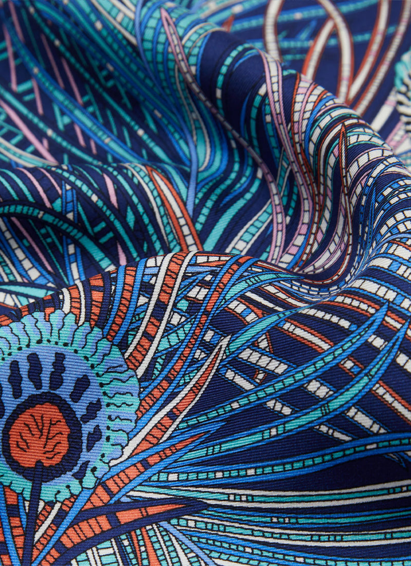 Hera Bunch Silk Scarf by Liberty London at Andrews