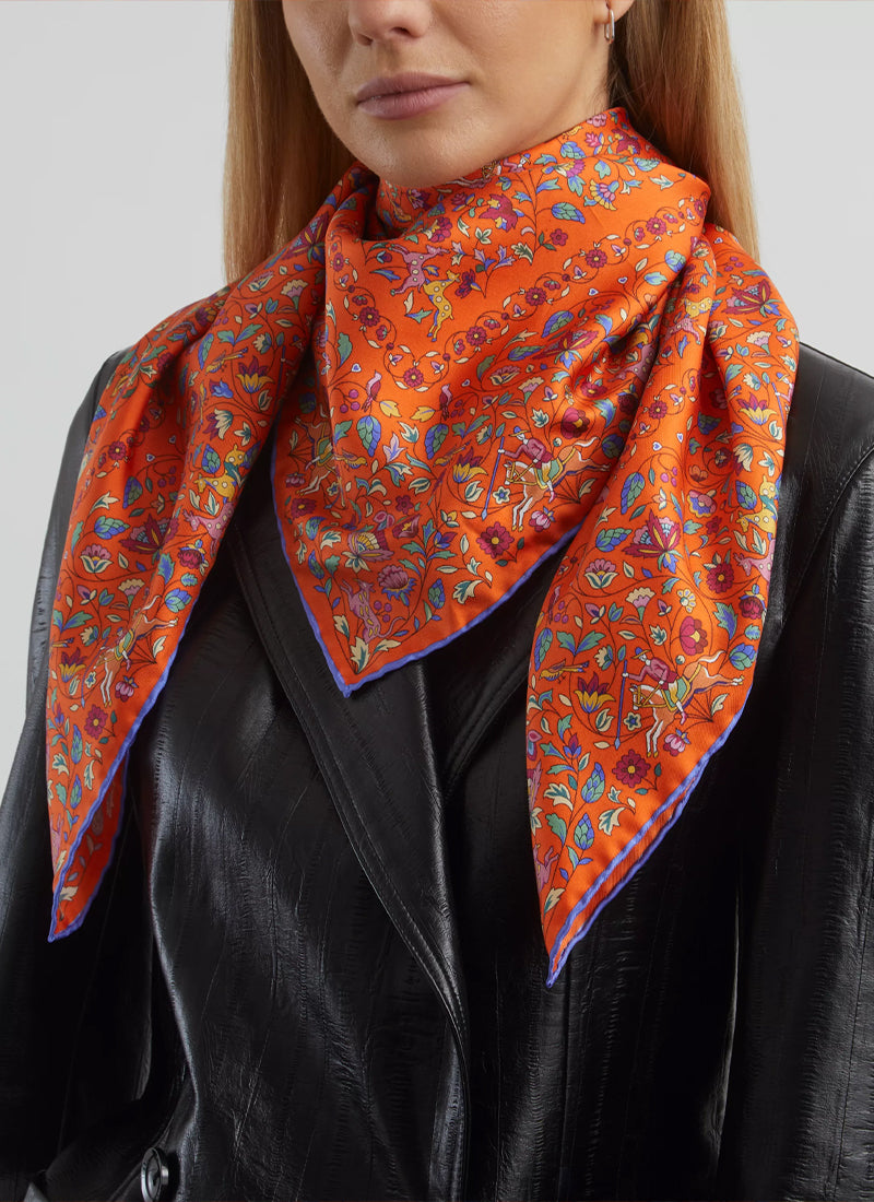 LIBERTY LONDON Imran Silk Scarf