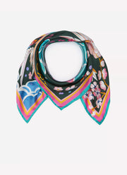 LIBERTY LONDON Peace Love Liberty Silk Scarf