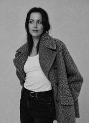 Lillian Cheetah Peacoat