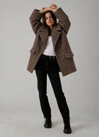Lillian Cheetah Peacoat