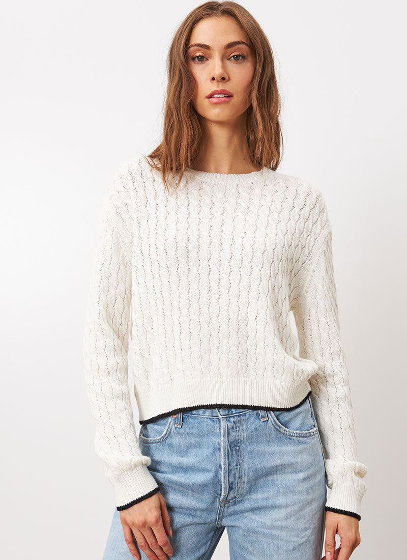 Line Tess Cableknit Sweater