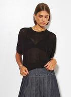 Line Emersyn Mid Sleeve Knit Sweater