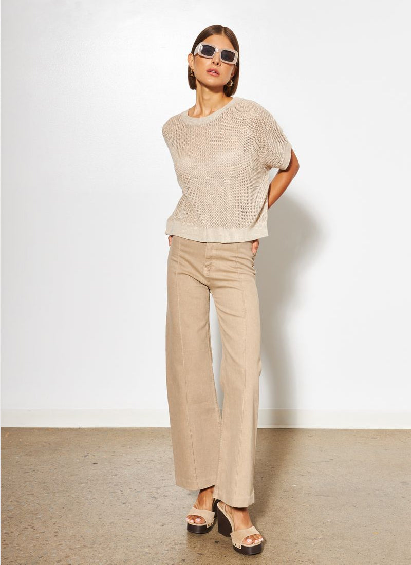  Emersyn Mid Sleeve Knit Sweater by Line at Andrews 