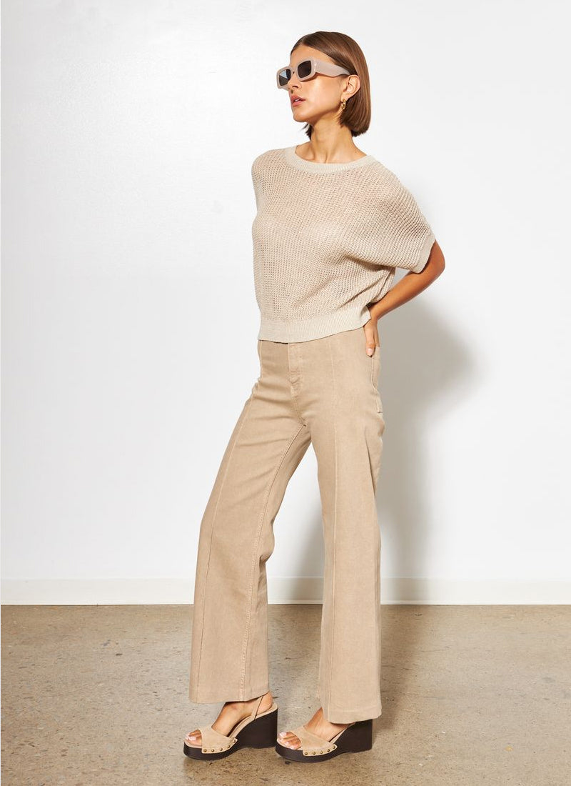  Emersyn Mid Sleeve Knit Sweater by Line at Andrews 