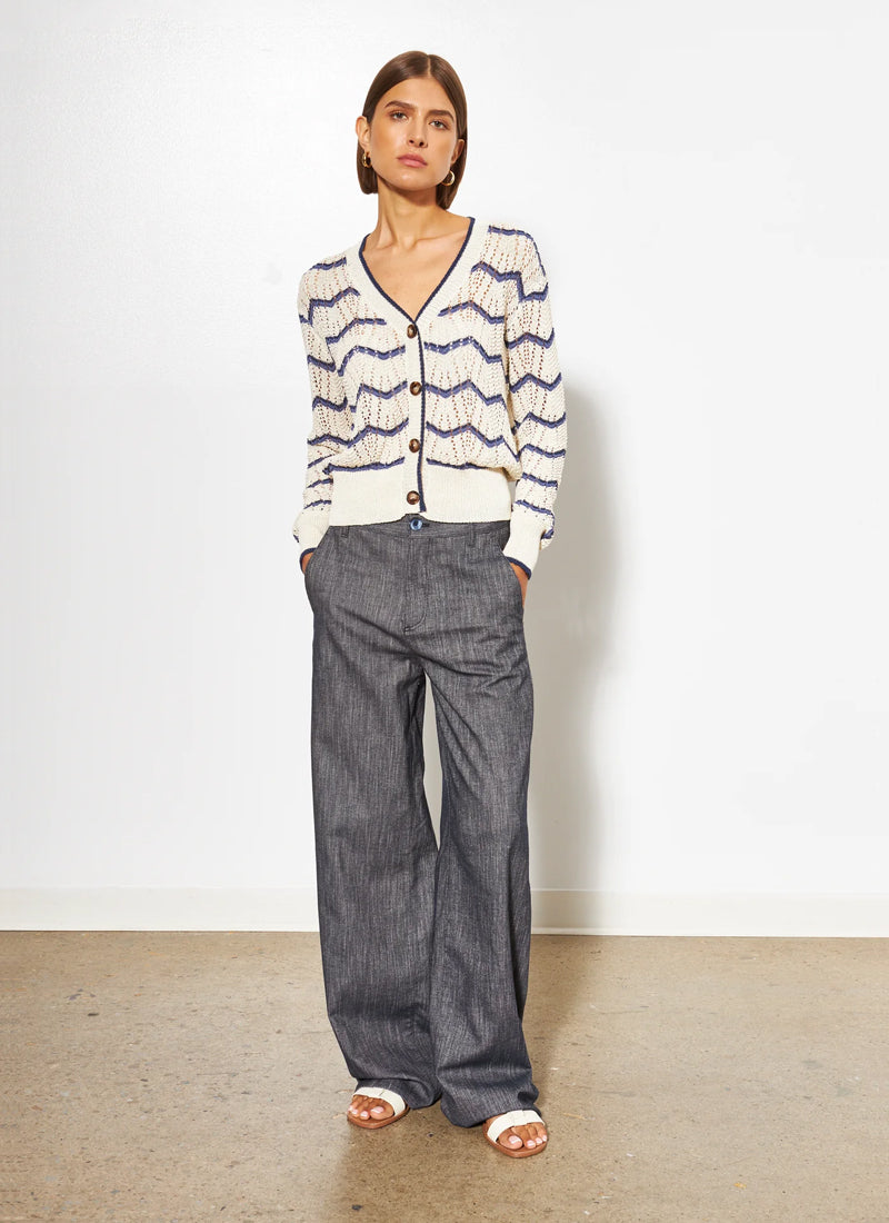 Willow Zig Zag Cardigan by Line