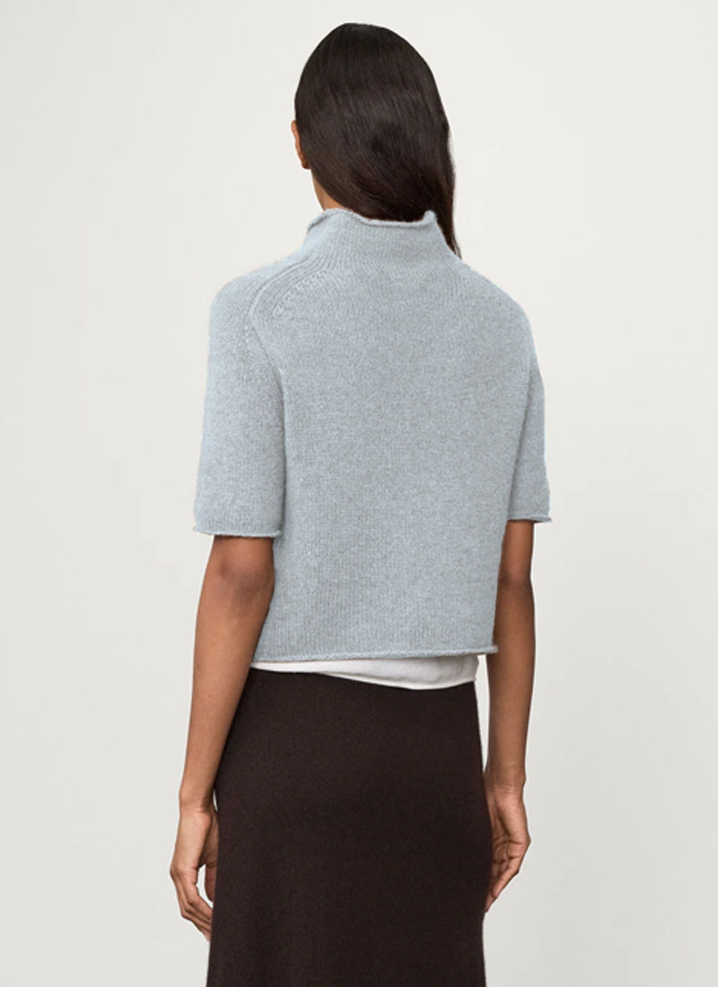 theredthread S fluffy knit tops グレー gray THEREDTHREAD / ザレッドスレッド】S fluffy knit tops