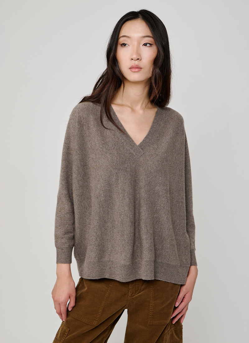 Kenny V-Neck Sweater by Lisa Yang at Andrews