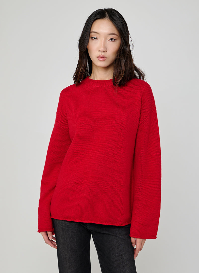  Kristy Crew Neck Sweater by Lisa Yang at Andrews 