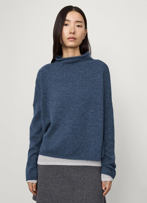 Lisa Yang Sandy Funnel Neck Sweater