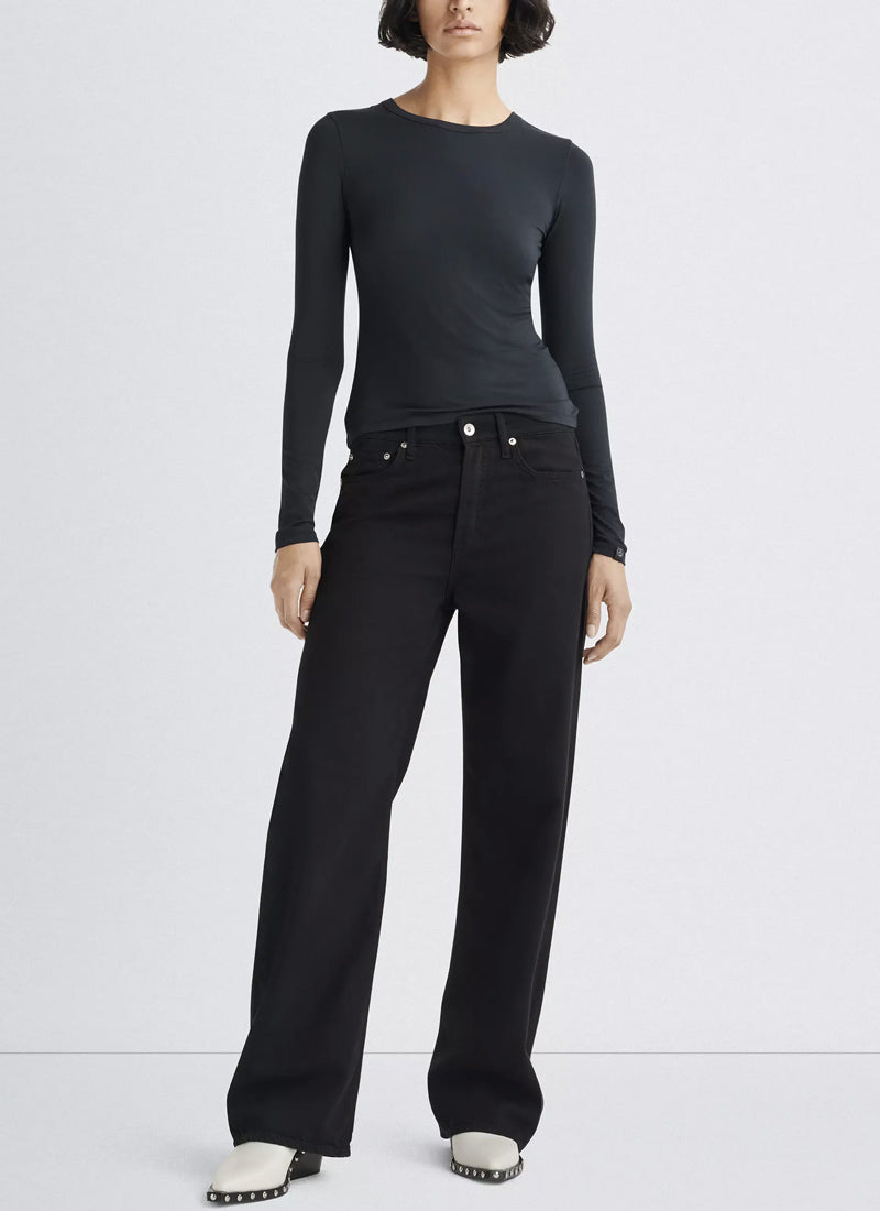 rag & bone Featherweight Logan Wide-Leg Jean