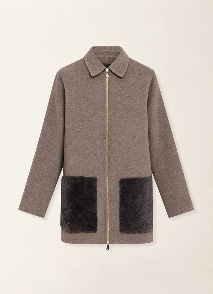 Fabiana Filippi Long Patch Pocket Jacket