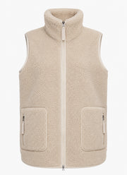 Long Soft Pile Vest