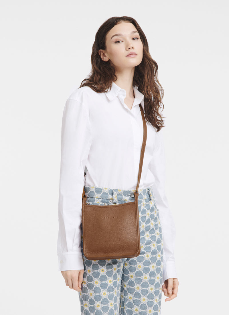 le foulonné zipped crossbody bag