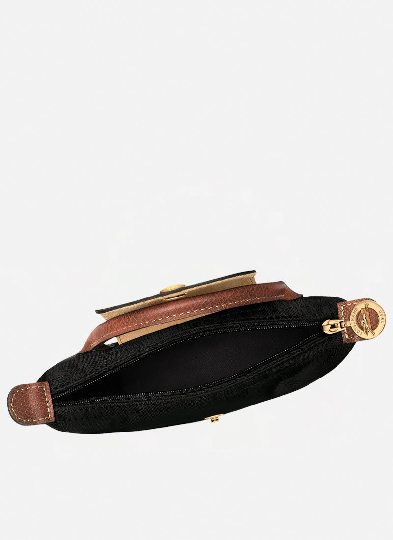【LONGSHAMP】Le Pliage Original Handle Pouch ユーカリ色 Le Pliage Original Pouch with handle Eucalyptus - Recycled
