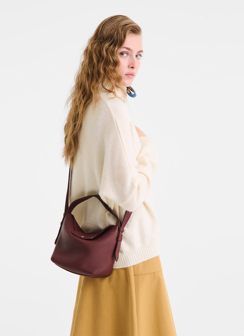  Cadence Leather Shoulder Bag by Longchamp at Andrews 