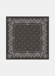 Longchamp French Bandana Silk Scarf 50