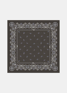 French Bandana Silk Scarf 50