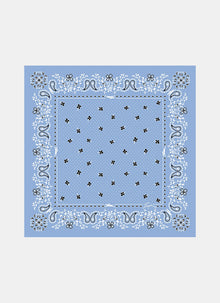 French Bandana Silk Scarf 50
