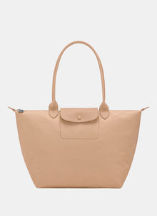 Pliage One Tote Bag L Beige by Longchamp