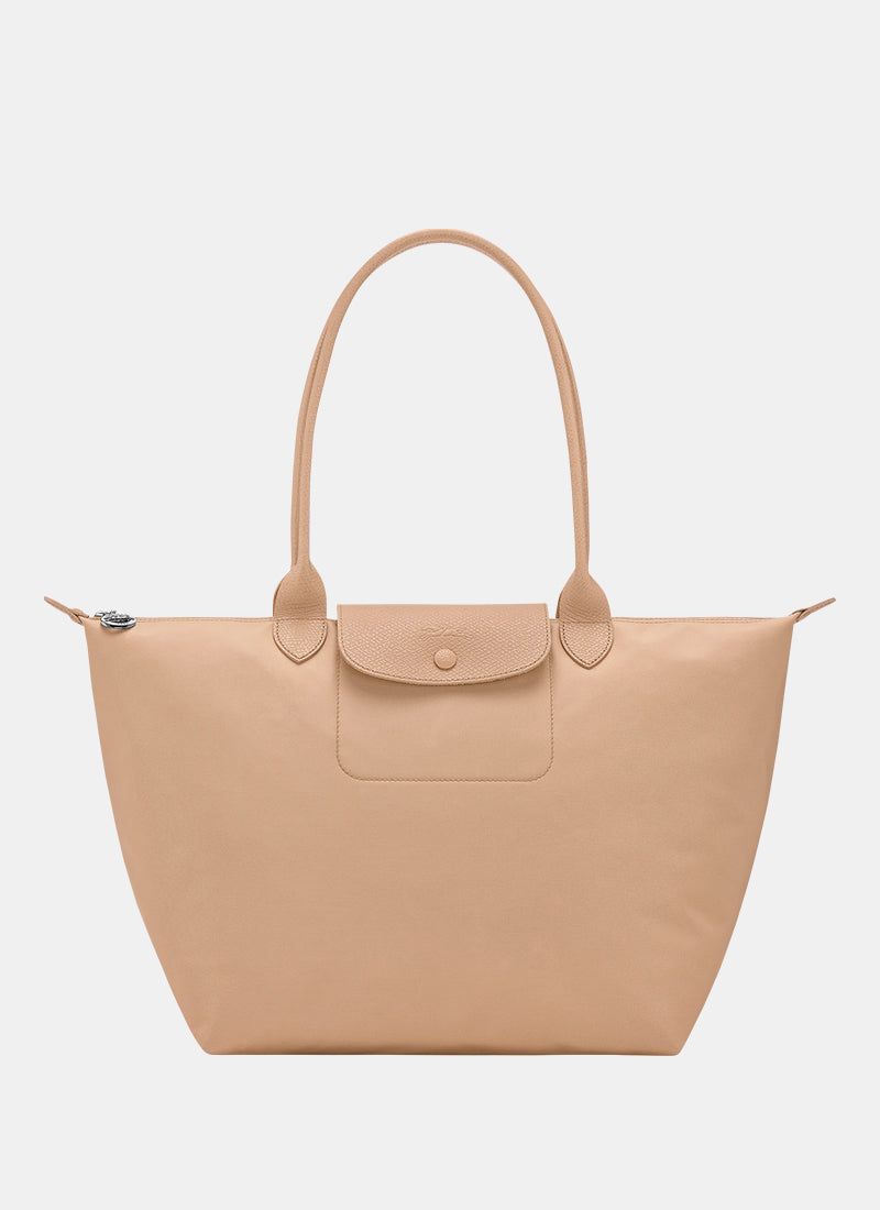 Pliage One Tote Bag L Beige by Longchamp