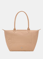 Pliage One Tote Bag L Beige by Longchamp