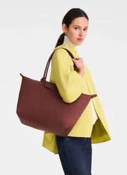 Pliage One Tote Bag L Bordeaux by Longchamp