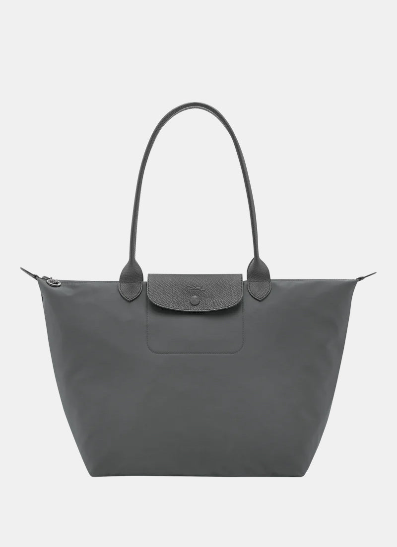 Pliage One Tote Bag L Anthracite by Longchamp