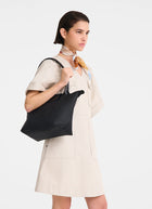 Pliage One Tote Bag L M Noir by Longchamp