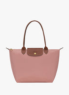 Pliage Original Shoulder Tote M Rose Powder by Longchamp
