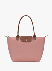 Pliage Original Shoulder Tote M Rose Powder by Longchamp