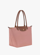 Pliage Original Shoulder Tote M Rose Powder by Longchamp