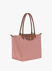 Pliage Original Shoulder Tote M Rose Powder by Longchamp