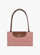 Pliage Original Shoulder Tote M Rose Powder by Longchamp
