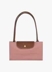 Pliage Original Shoulder Tote M Rose Powder by Longchamp