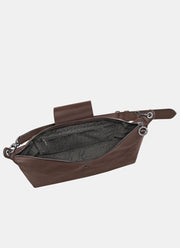 Pliage Xtra Leather Should Mocha by Longchamp