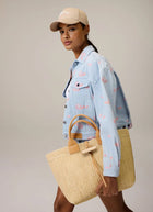 Le Roseau Raffia L Tote Bag